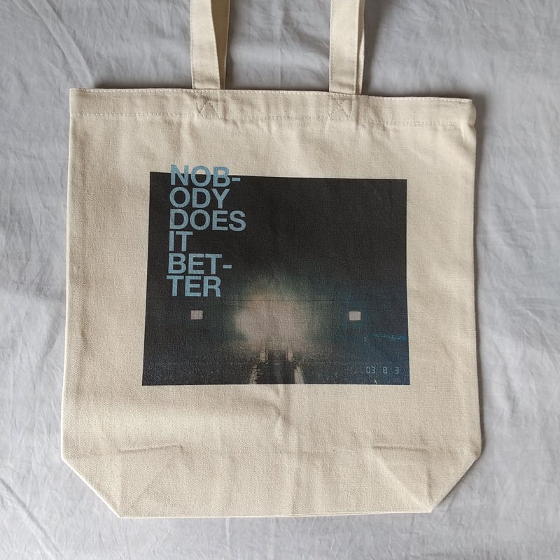 DONATION（寄付5,000円）→トートバッグ：NOBODY DOES IT BETTER
