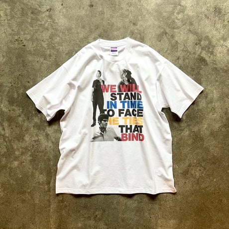 D-type【ボクシーシルエット/GOATボディ】THE TIES THAT BIND T-shirt : photo by 三田正明
