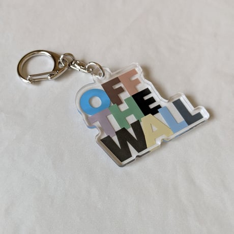 【限定30個】DONATION（寄付2,000円）→アクリルキーホルダー：OFF THE WALL