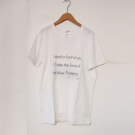 【DIGAWEL × CLUB SNOOZER 20th Anniversary】TB303 Tシャツ（W）quote from Massive Attack"Protection" etc.