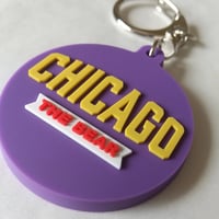 DONATION（寄付3,000円）→キーホルダー CHICAGO（モーブ）
