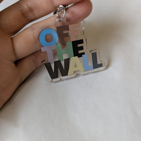 【限定30個】DONATION（寄付2,000円）→アクリルキーホルダー：OFF THE WALL