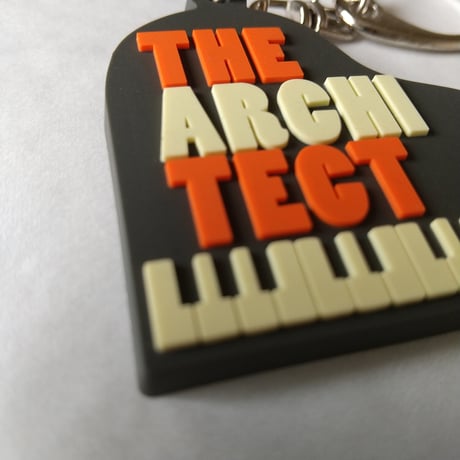 DONATION（寄付3,000円）→キーホルダー：THE ARCHITECT ピアノ（オレンジ）