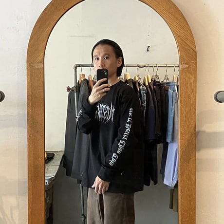 【受注生産】MISTAKABLE Long Sleeve（ブラック）+ DONATION（寄付2,000円）