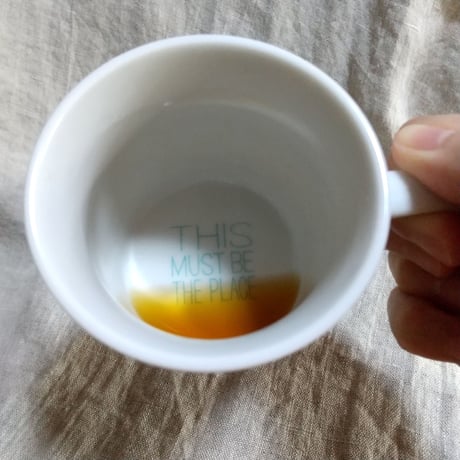 DONATION（寄付3,000円）→マグ: THIS MUST BE THE PLACE / ホリゾンブルー