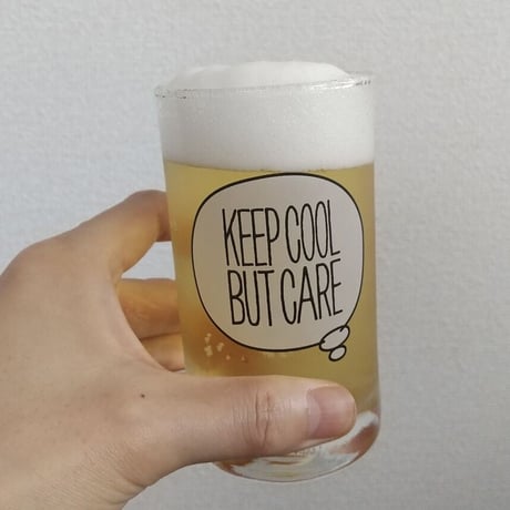 DONATION（寄付4,000円）→タンブラーグラス：KEEP COOL BUT CARE