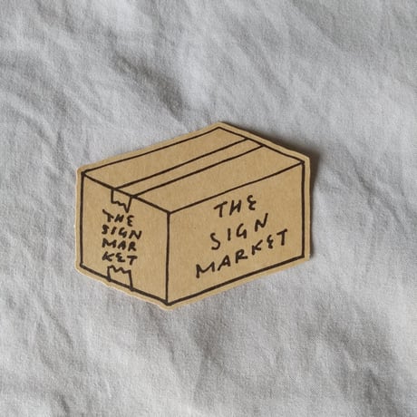 DONATION (寄付3,000円)→It's Alrightステッカー3枚＋ the sign marketステッカー2枚