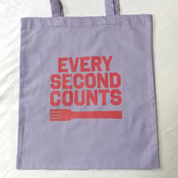 DONATION（寄付5,500円）→EVERY SECOND COUNTSトートバッグ（ラベンダー）