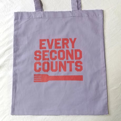 DONATION（寄付5,500円）→EVERY SECOND COUNTSトートバッグ（ラベンダー）