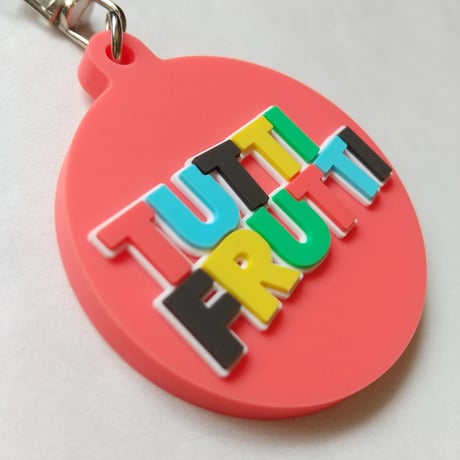 DONATION（寄付3,000円）→キーホルダー：TUTTI FRUTTI（オレンジ）
