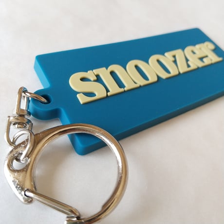 DONATION (寄付3,000円)→キーホルダー：SNOOZER（シャルトルーズイエロー×マリンブルー）