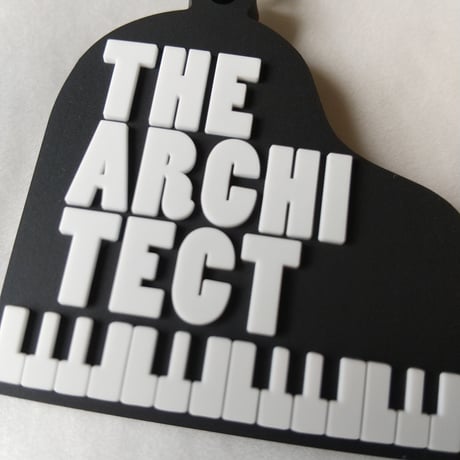 DONATION（寄付3,000円）→キーホルダー：THE ARCHITECT ピアノ（ホワイト）