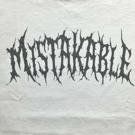 【受注生産】MISTAKABLE Long Sleeve（ホワイト）+ DONATION（寄付2,000円）