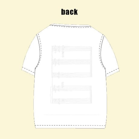 【DIGAWEL × CLUB SNOOZER】Pure and Easy Tシャツ（W）also quote from The Beatles"A Hard Day's Night"