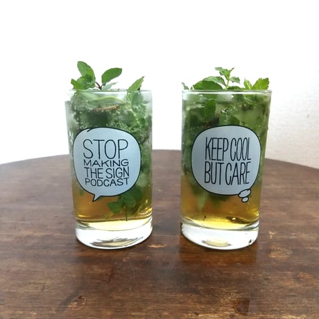 DONATION（寄付4,000円）→タンブラーグラス：STOP MAKING THE SIGN PODCAST