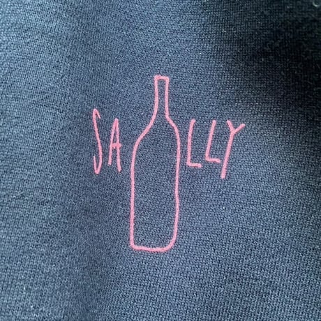 🔸XL1枚、XXL5枚のみ🔸 SALLY ロゴスウェット／プリント仕様（ネイビー）