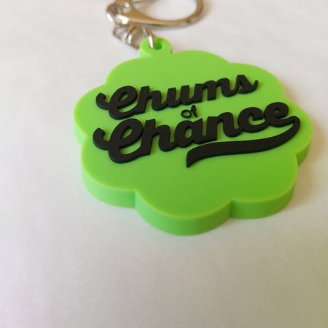 🔸残り5点のみ🔸DONATION（寄付3,000円）→キーホルダー：Chums of CHANCE（グリーン×ブラック）