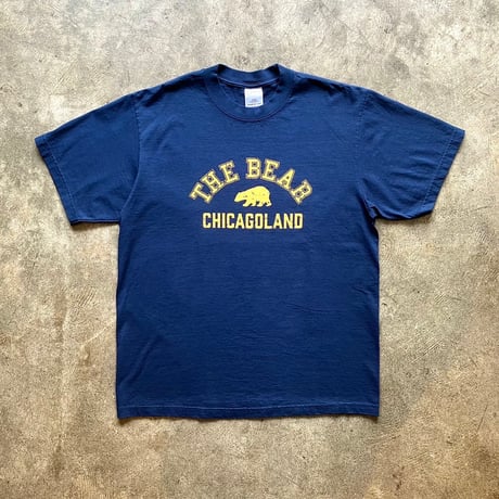 CHICAGOLAND T-shirt（ミッドナイトネイビー×マスタード）