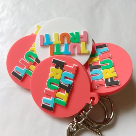 DONATION（寄付3,000円）→キーホルダー：TUTTI FRUTTI（オレンジ）