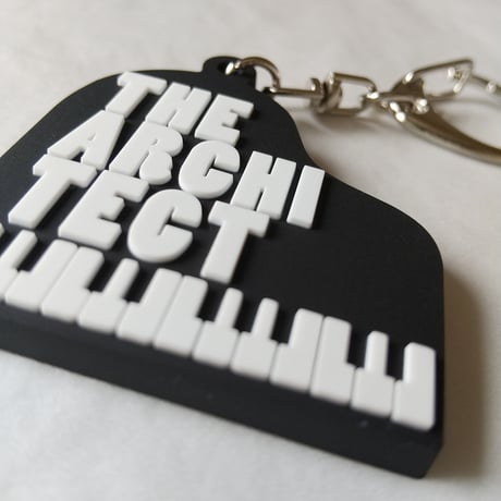 DONATION（寄付3,000円）→キーホルダー：THE ARCHITECT ピアノ（ホワイト）