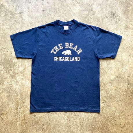 CHICAGOLAND T-shirt（ミッドナイトネイビー×ホワイト）