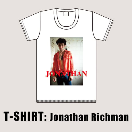 "Jonathan Richman" photo by 久保憲司 / designed by 西村浩平（DIGAWEL）