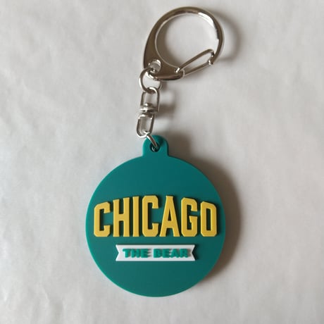 DONATION（寄付3,000円）→キーホルダー CHICAGO（ビリジアン）
