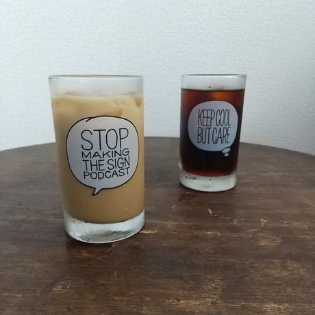DONATION（寄付4,000円）→タンブラーグラス：STOP MAKING THE SIGN PODCAST