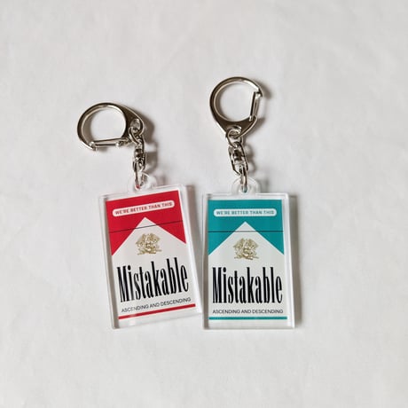 DONATION（寄付2,000円）→アクリルキーホルダー：MISTAKABLE（グリーン）