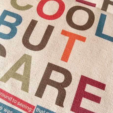 DONATION（寄付5,000円）→KEEP COOL BUT CAREトートバッグ（ナチュラル）