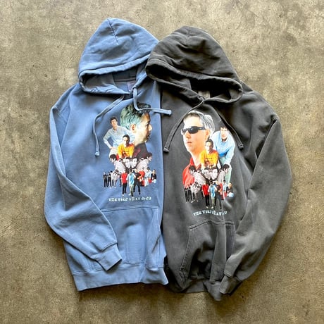 THE TIES THAT BIND Hoodie B（ブルージーン）: photo by 三田正明