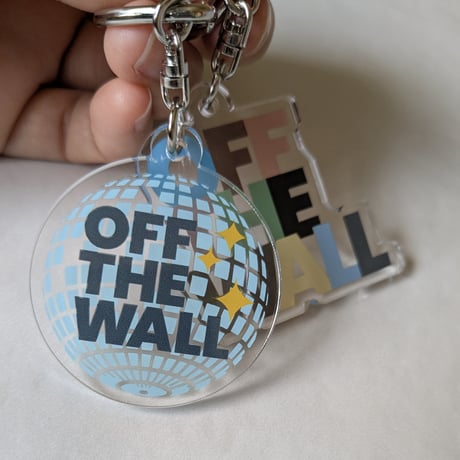 【限定30個】DONATION（寄付2,000円）→アクリルキーホルダー：OFF THE WALL