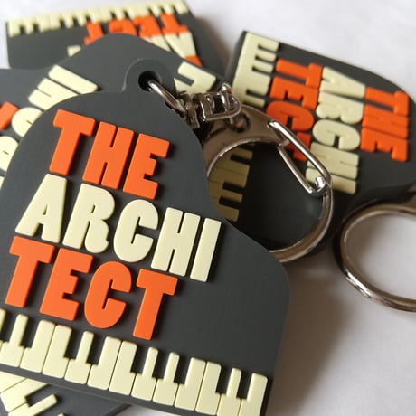 DONATION（寄付3,000円）→キーホルダー：THE ARCHITECT ピアノ（オレンジ）