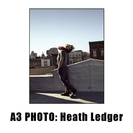 【完全受注生産】オリジナル写真プリントA3サイズ① ”Heath Ledger” photo by Jonathan Worth