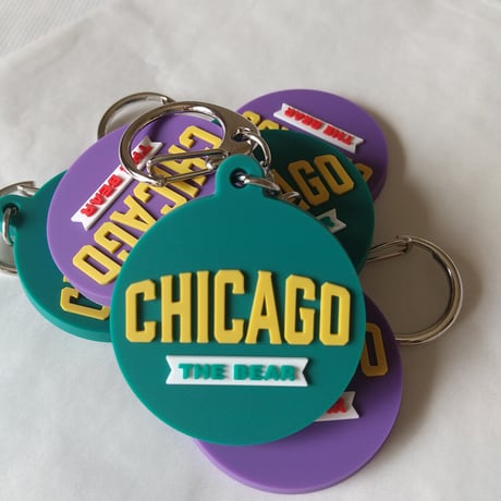 DONATION（寄付3,000円）→キーホルダー CHICAGO（ビリジアン）