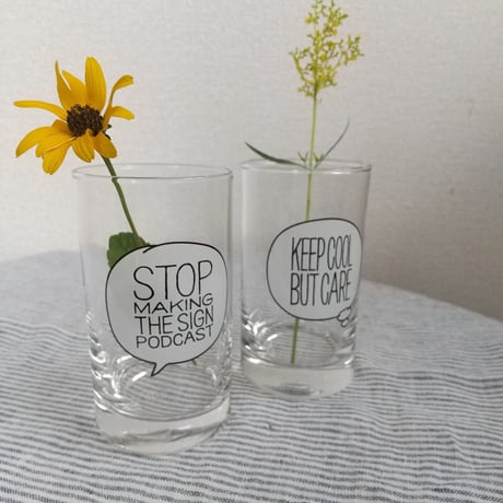 DONATION（寄付4,000円）→タンブラーグラス：STOP MAKING THE SIGN PODCAST