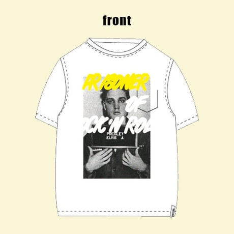 【DIGAWEL × CLUB SNOOZER 20th Anniversary】Prisoner of  Rock 'N' Roll Tシャツ（P）