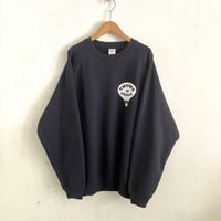 Chums of CHANCE（ネイビー）ラグランスリーブ クルーネック スウェット
