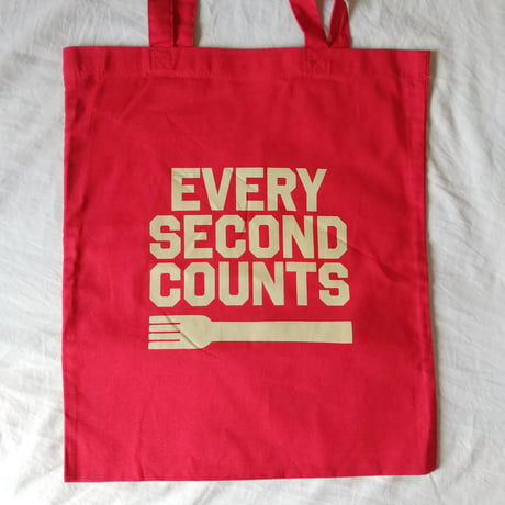 DONATION（寄付5,500円）→EVERY SECOND COUNTSトートバッグ（クラシックレッド）