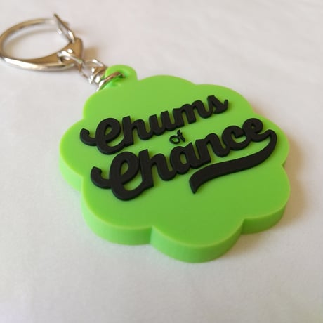 🔸残り5点のみ🔸DONATION（寄付3,000円）→キーホルダー：Chums of CHANCE（グリーン×ブラック）