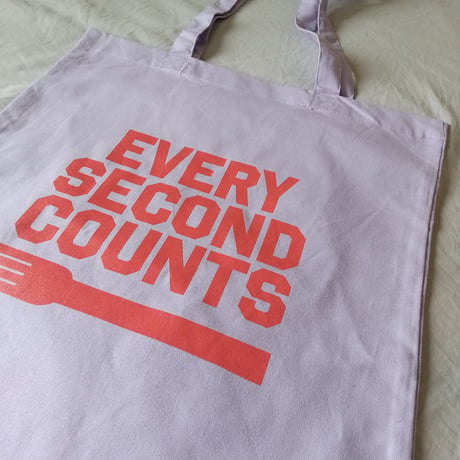 DONATION（寄付5,500円）→EVERY SECOND COUNTSトートバッグ（ラベンダー）