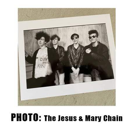 【限定10枚】オリジナル写真プリント ”The Jesus and Mary Chain” photo by 久保憲司