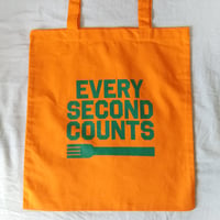 DONATION（寄付5,500円）→EVERY SECOND COUNTSトートバッグ（オレンジ）