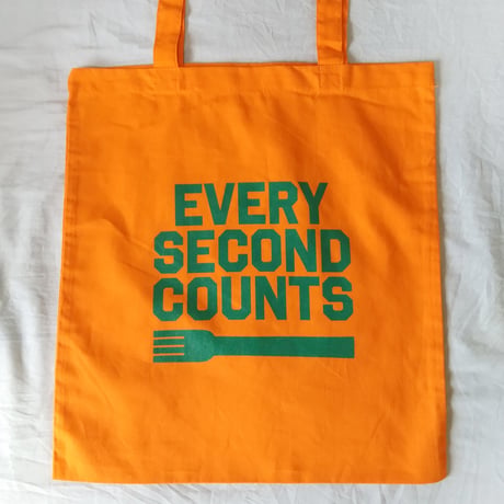 DONATION（寄付5,500円）→EVERY SECOND COUNTSトートバッグ（オレンジ）