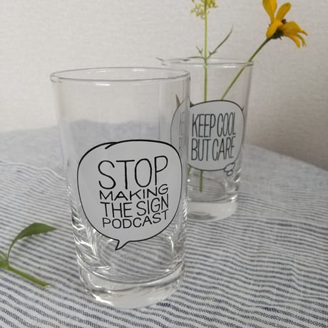 DONATION（寄付4,000円）→タンブラーグラス：STOP MAKING THE SIGN PODCAST