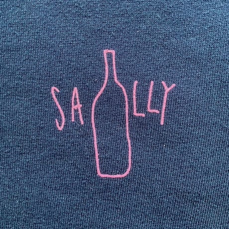 🔸XL1枚、XXL5枚のみ🔸 SALLY ロゴスウェット／プリント仕様（ネイビー）