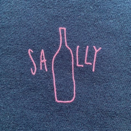 SALLY ロゴスウェット／プリント仕様（ネイビー） + DONATION（寄付2,000円）