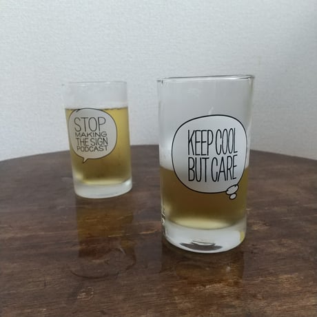 DONATION（寄付4,000円）→タンブラーグラス：KEEP COOL BUT CARE
