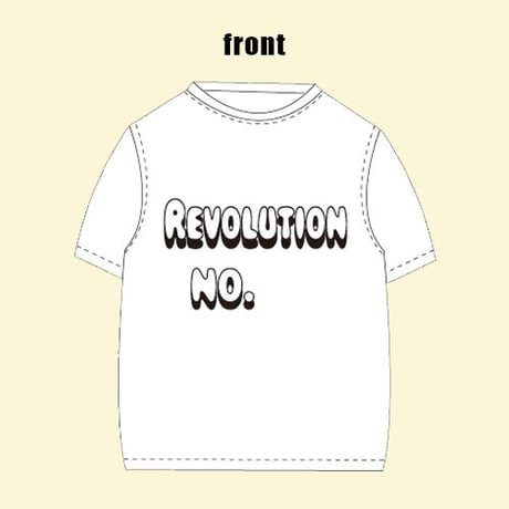 【DIGAWEL × CLUB SNOOZER 20th Anniversary】Revolution No.20 Tシャツ（W）