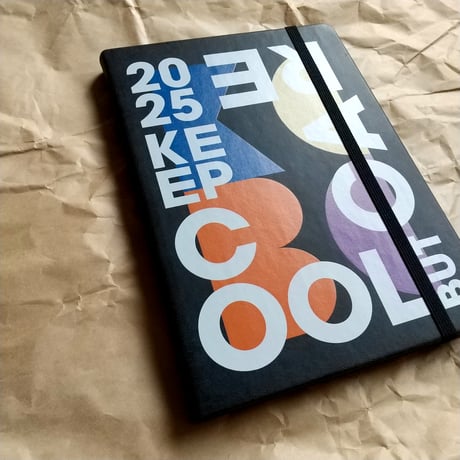 DONATION（寄付5,000円）→A type 2025年ハードカバー手帳（A5サイズ）